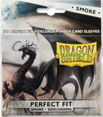 Dragon Shield Standard Size Side-Load Perfect Fit Sleeves - Smoke - 100ct